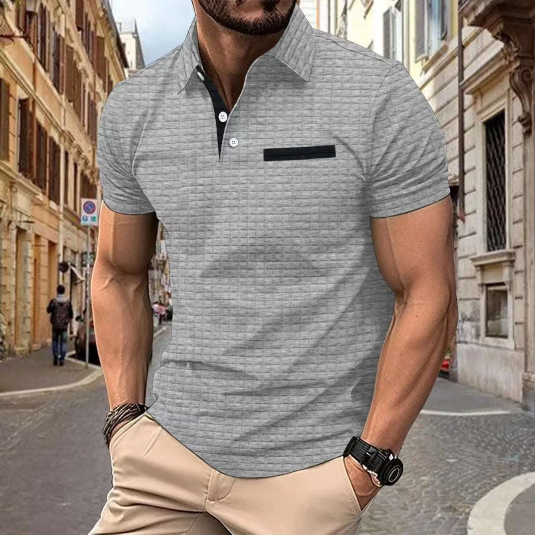 Dean - Casual Heren Polo Korte Mouw