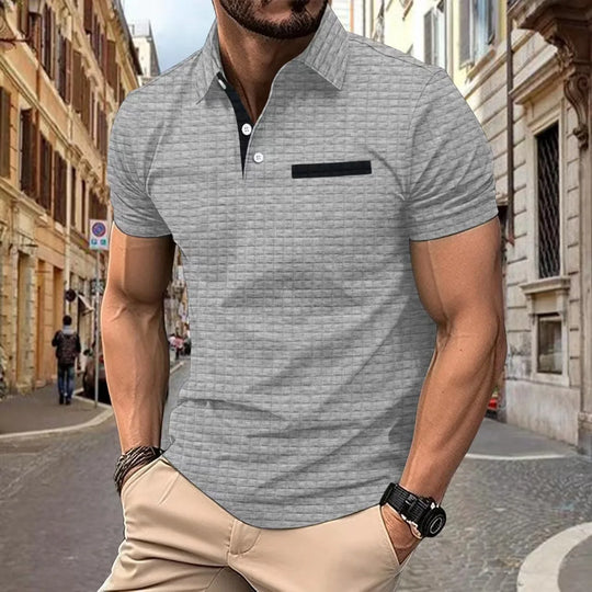 Dean - Casual Heren Polo Korte Mouw
