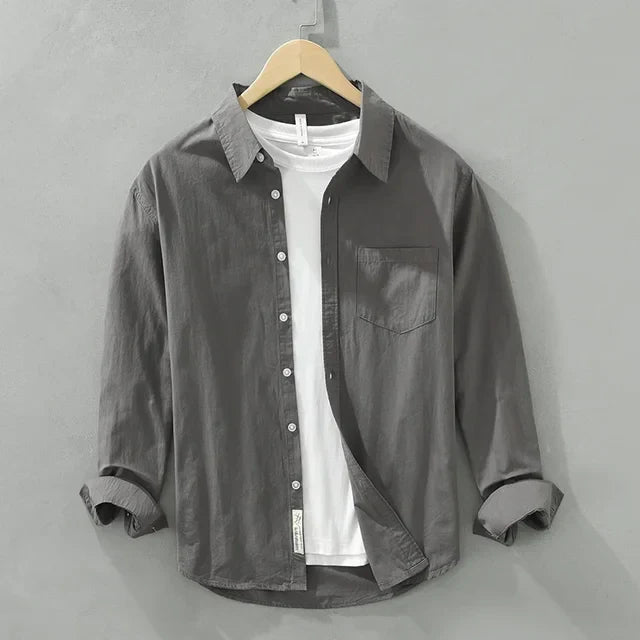 Arjen - Stijlvol Heren Overhemd Lange Mouw - Casual Fit - Overhemden-5