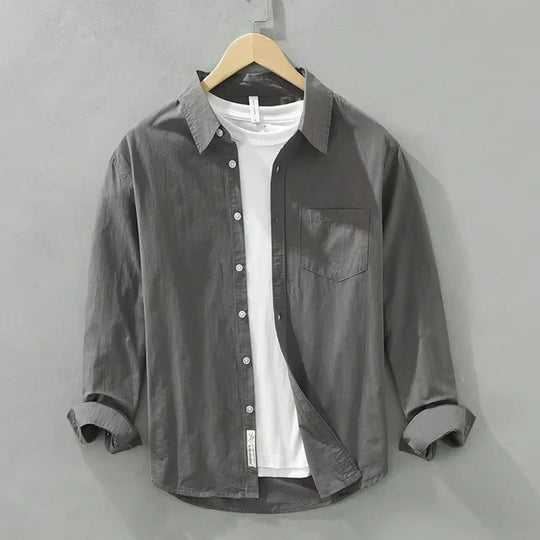 Arjen - Stijlvol Heren Overhemd Lange Mouw - Casual Fit - Overhemden-5