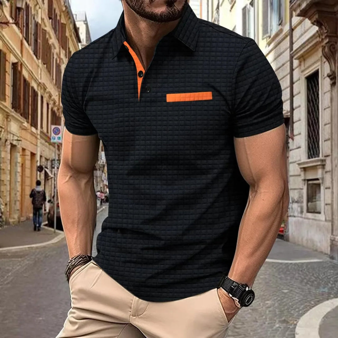 Dean - Casual Heren Polo Korte Mouw