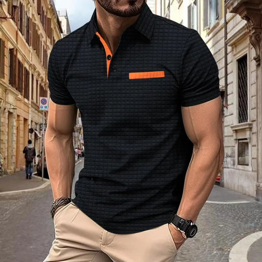 Dean - Casual Heren Polo Korte Mouw