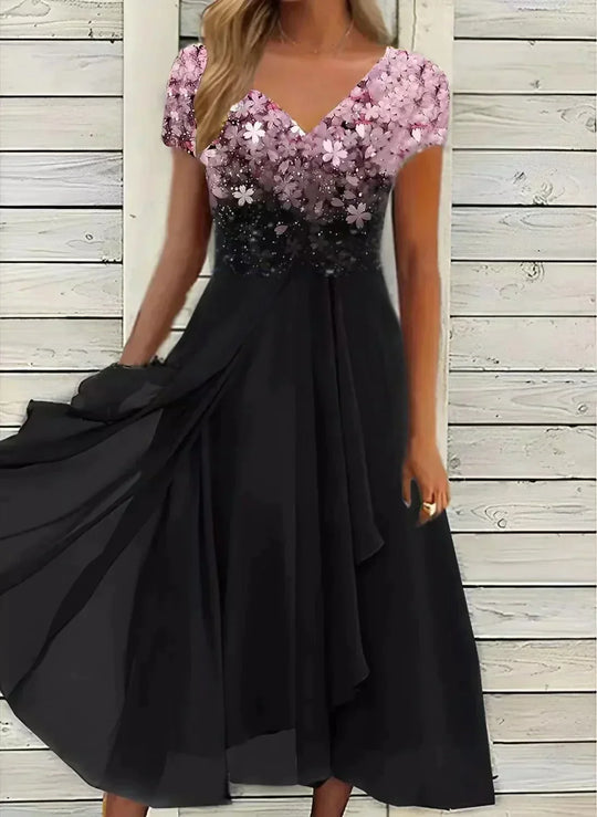 Zara - Elegante Jurk met Bloemenprint Dames