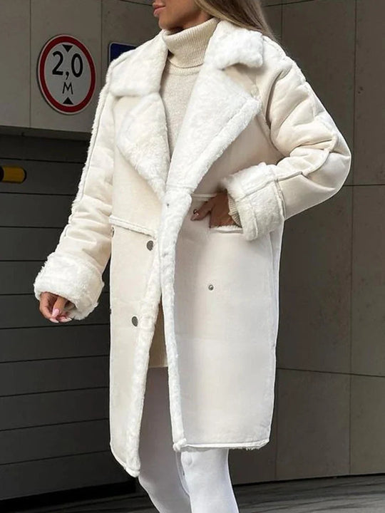 Julia - Lange Faux Fur Jas