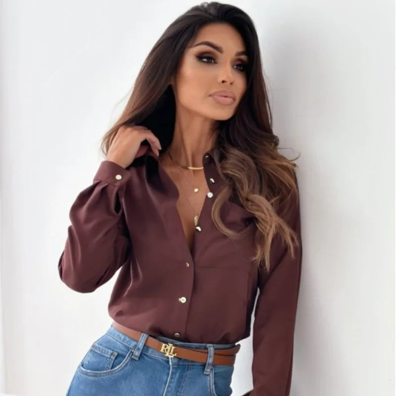 Elegante Luchtige Blouse Dames - Zara