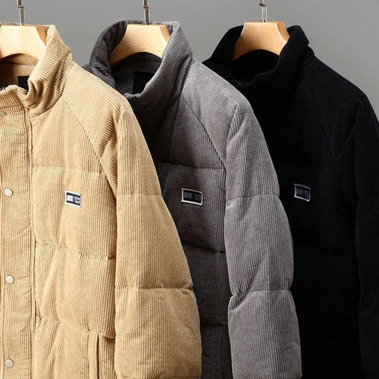 Léo - Winterjas heren corduroy