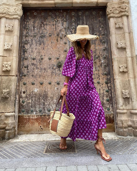 Sofie - Stijlvolle Boho Zomerjurk