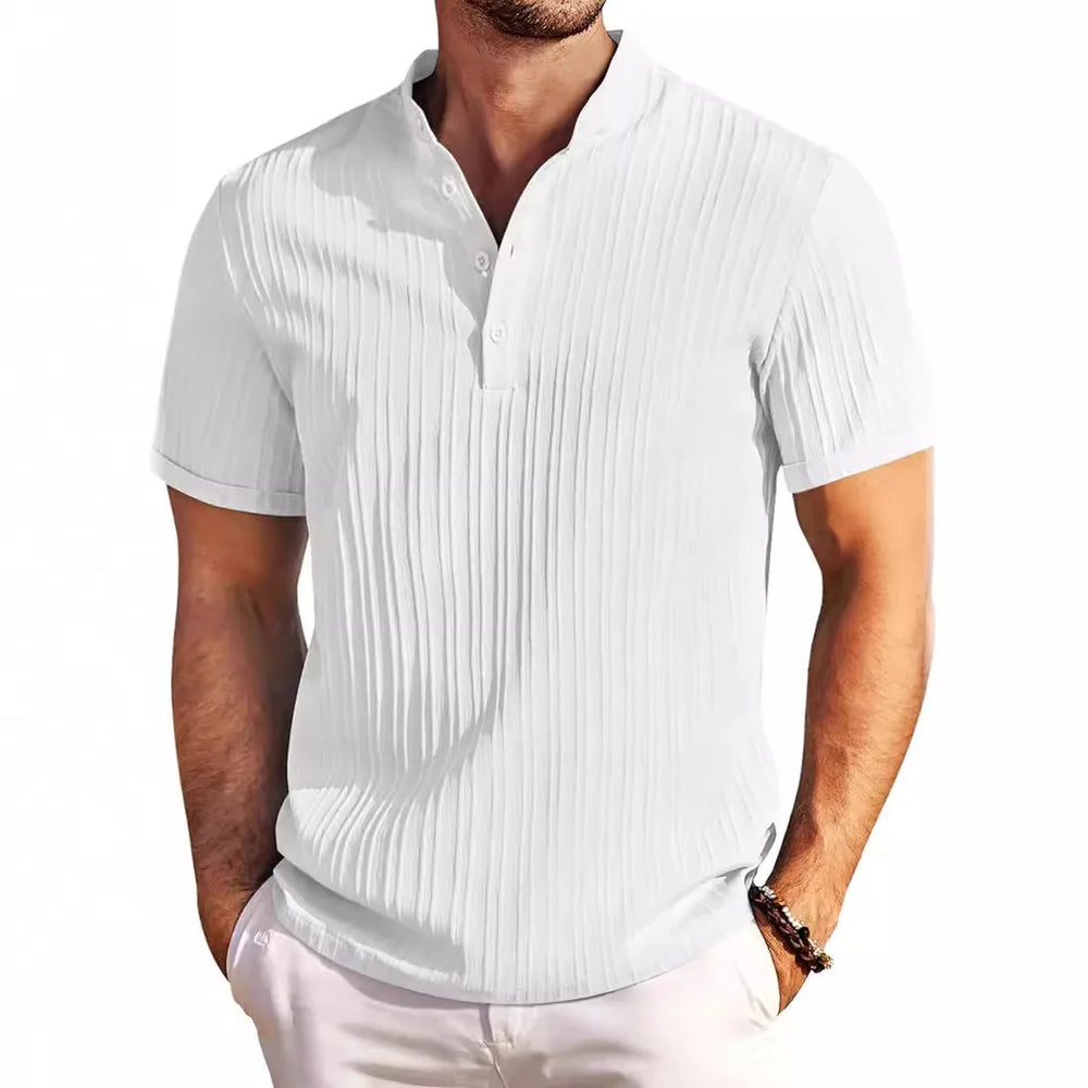 Arjen - Henley Shirt - Comfortabel - Heren-2