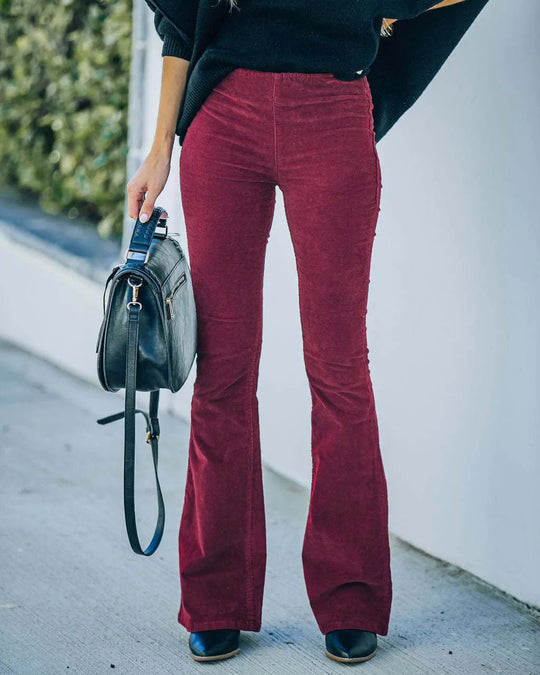 Vera - Flare pants dames high waist