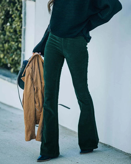 Vera - Flare pants dames high waist
