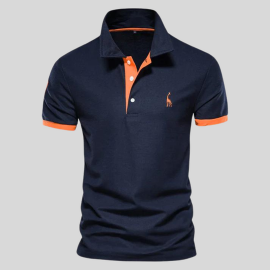Diego - Sportieve Polo Korte Mouw Slim Fit Heren