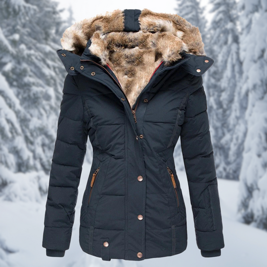 Brigitte - Elegante Gewatteerde Winterjas