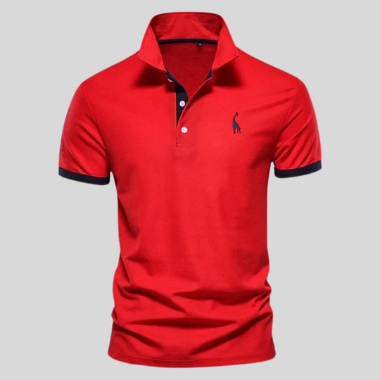 Diego - Sportieve Polo Korte Mouw Slim Fit Heren