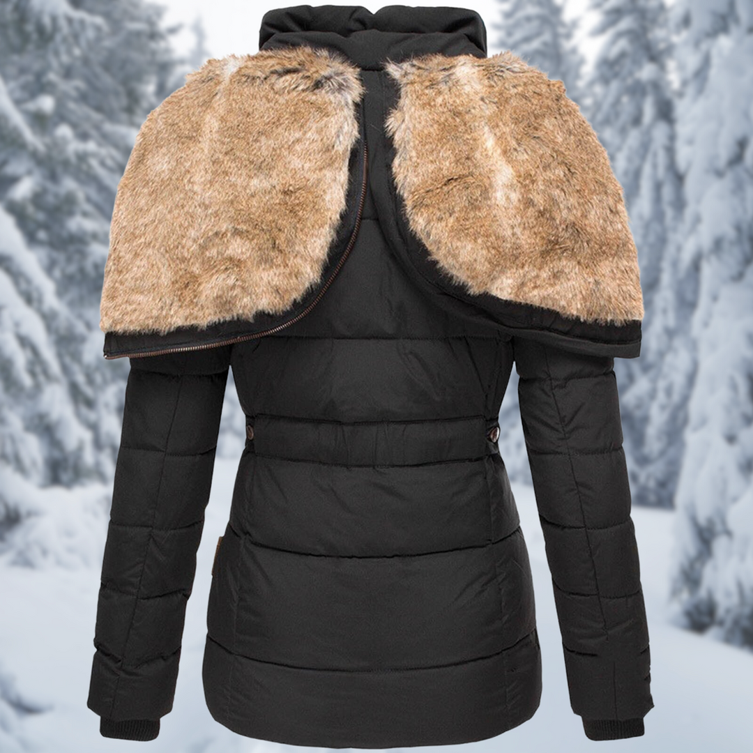 Brigitte - Elegante Gewatteerde Winterjas