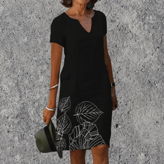 Laura - Stijlvolle zomerjurk met Bloemenprint Dames