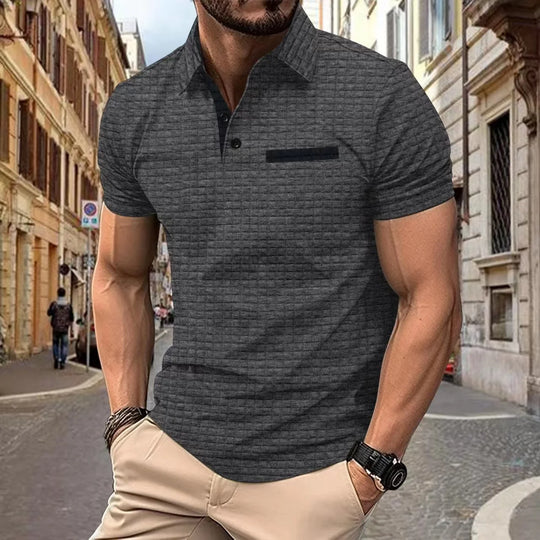 Dean - Casual Heren Polo Korte Mouw