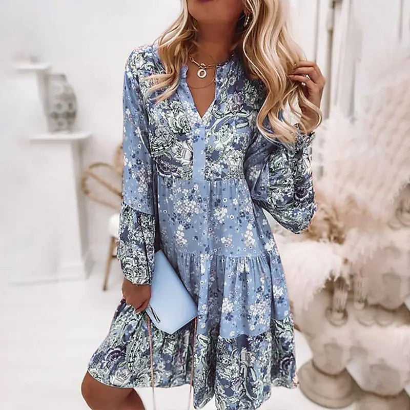 Monique - Stijlvolle Boho Jurk