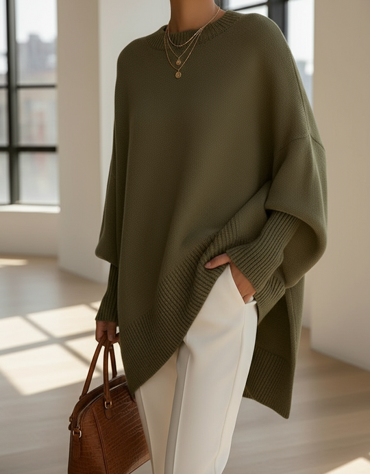 Monica | Elegante Lange Oversized Trui