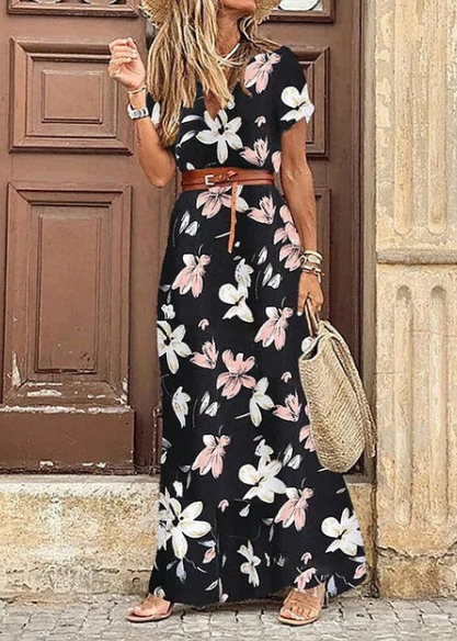 Marieke - Stijlvolle Maxi Jurk