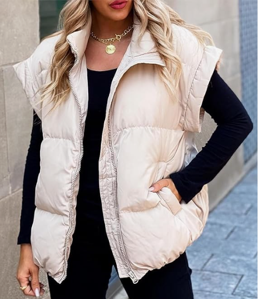 Cléo - Bodywarmer dames oversized