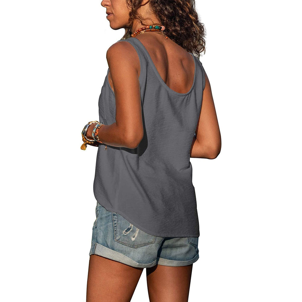 Elegante Dames Tanktop in Ibiza-stijl