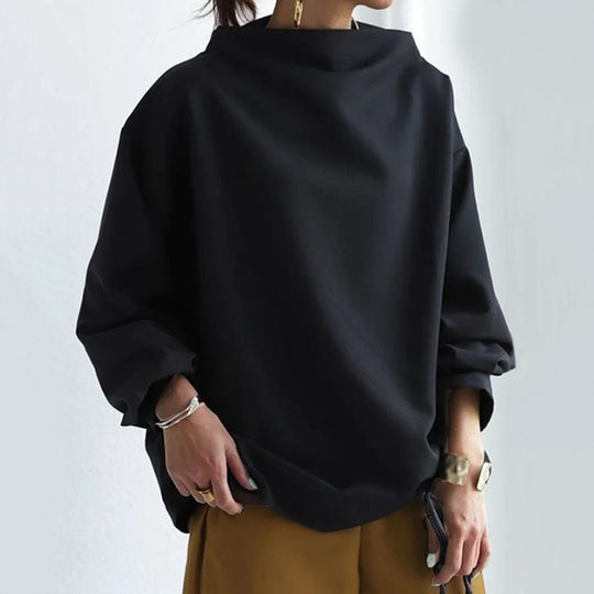 Julie - Elegante Oversized Lange Mouw Trui