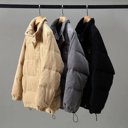 Léo - Winterjas heren corduroy