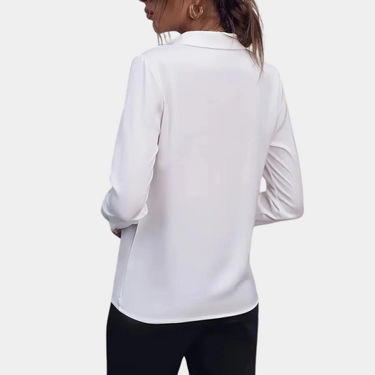 Mila - Klassieke Zakelijke Dames Blouse