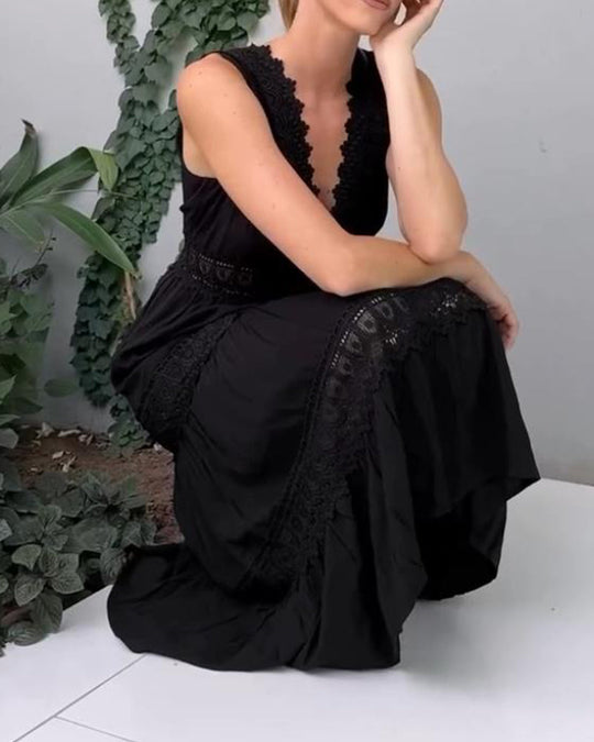 Kanten Zomerjurk Dames Elegant - Nova