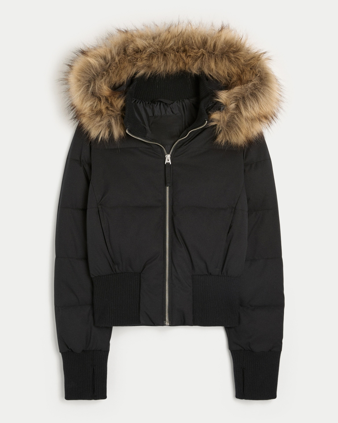 Saskia | Stijlvolle Warme Korte Winterjas