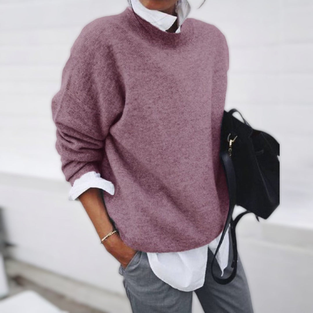Simone - Elegante Oversized Grofgebreide Trui