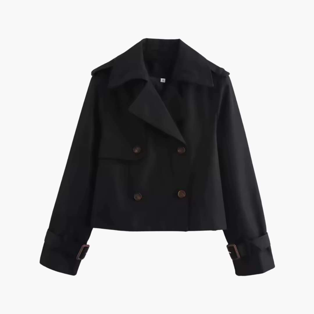 Astrid | Elegante Korte Lichte Trenchcoat