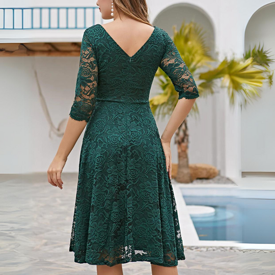 Maris - Luchtige Zomerjurk Print Dames