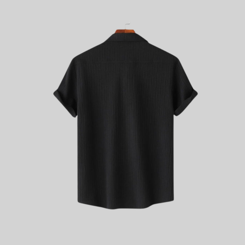 Eryk - Korte Mouw Overhemd - Casual - Heren-2