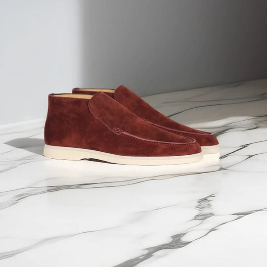 Gio - Suède loafers heren elegant
