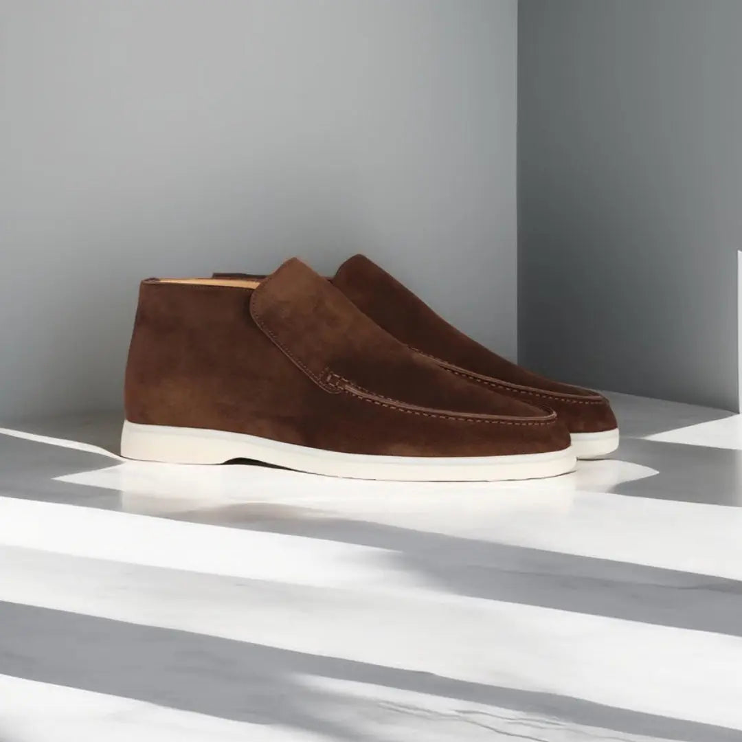 Gio - Suède loafers heren elegant