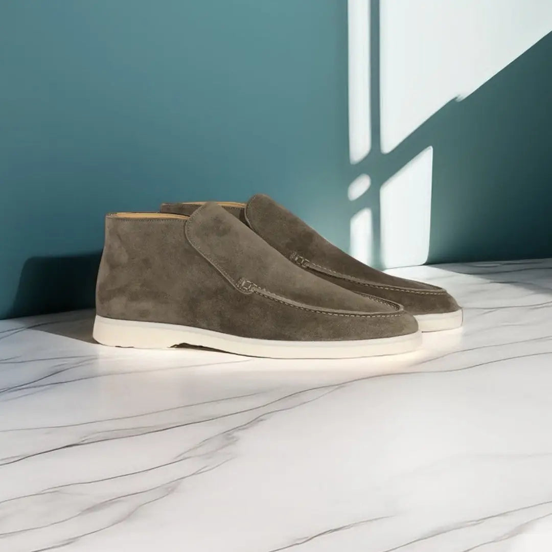 Gio - Suède loafers heren elegant