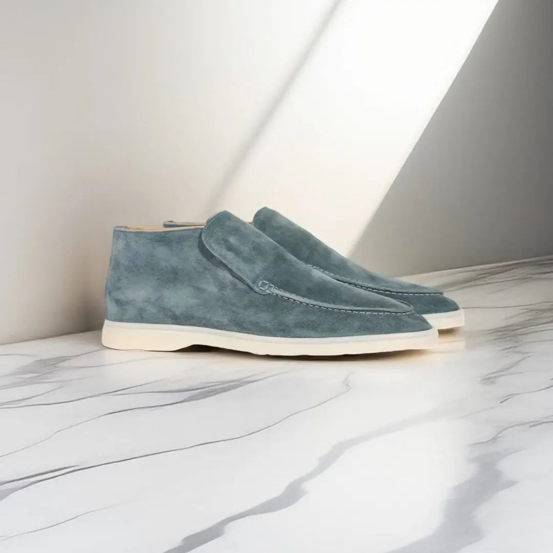 Gio - Suède loafers heren elegant