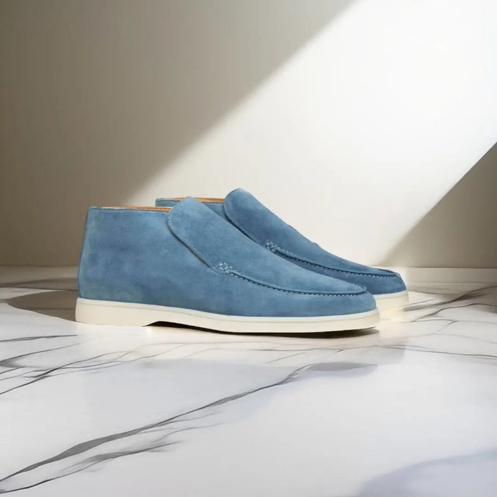 Gio - Suède loafers heren elegant