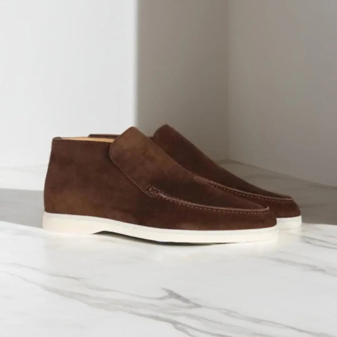 Gio - Suède loafers heren elegant