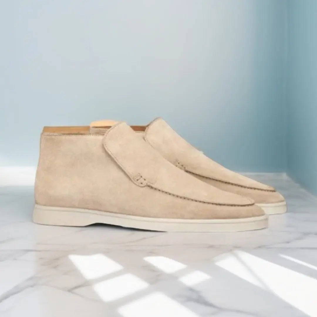 Gio - Suède loafers heren elegant