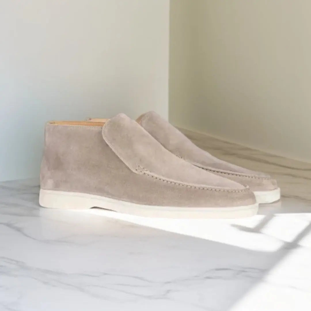 Gio - Suède loafers heren elegant