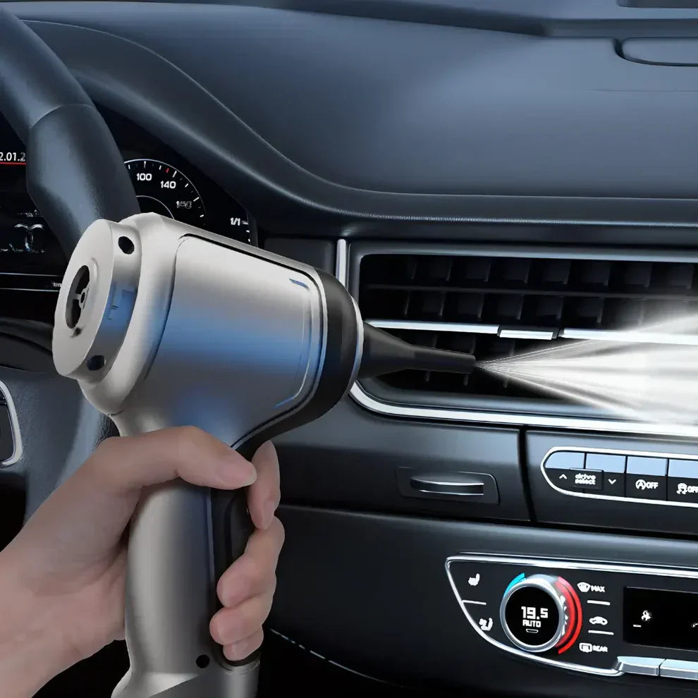 Vertex Pro – Krachtige 2-in-1 stofzuiger en bladblazer voor auto en huis
