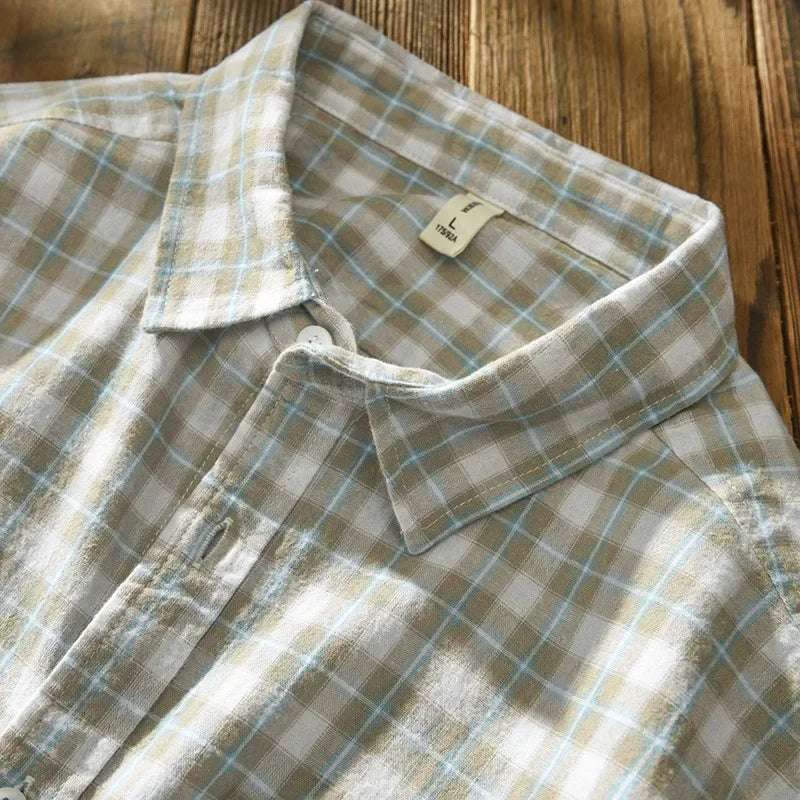 Kelvin - Geruit Overhemd - Casual - Heren-4