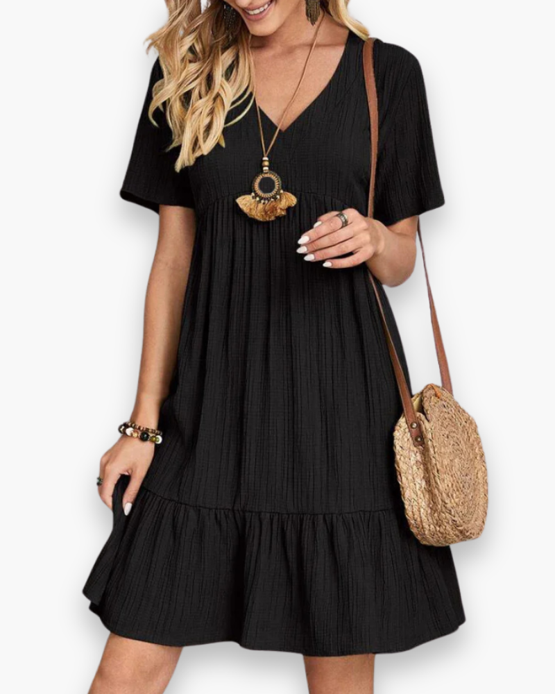 Elegante midi-jurk voor dames | Zomerse vrijetijdslook