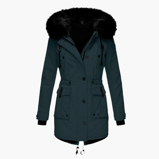 Patricia - Elegante Lange Gewatteerde Parka