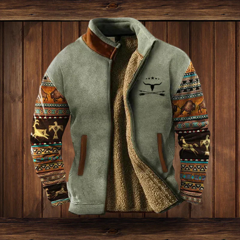 Paolo | Stijlvolle Warme Vintage Teddy Jas