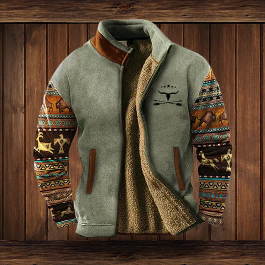Paolo | Stijlvolle Warme Vintage Teddy Jas