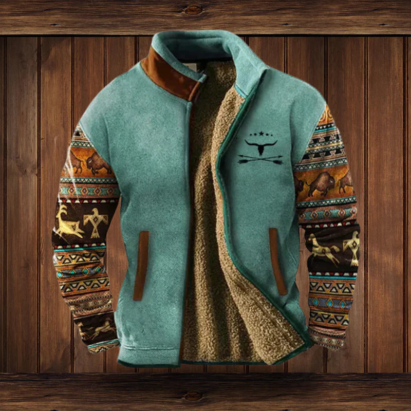 Paolo | Stijlvolle Warme Vintage Teddy Jas