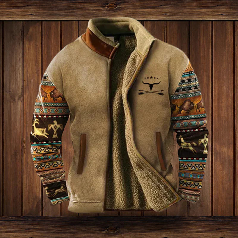 Paolo | Stijlvolle Warme Vintage Teddy Jas
